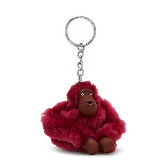 Kipling Sven Small Klasik Sven Monkey Keychain Aksesuar Kırmızı | TR 1208SG